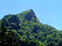 行者還岳 大峰山系 大川口から