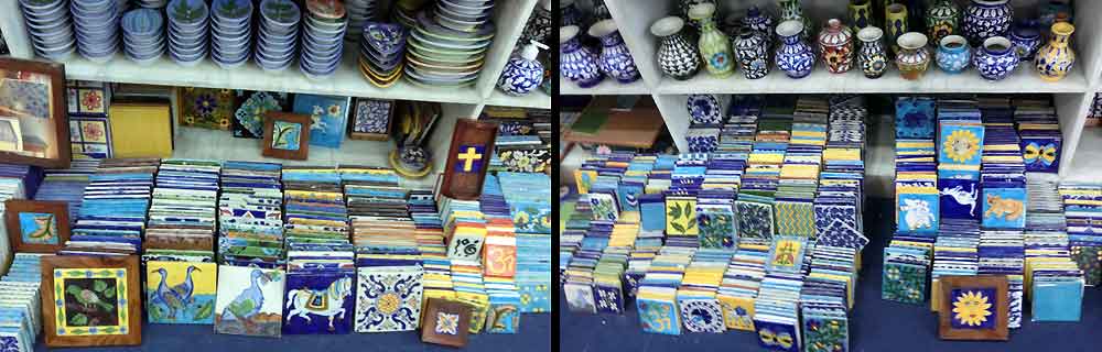 Jaipur Blue Pottery ジャイプル陶器